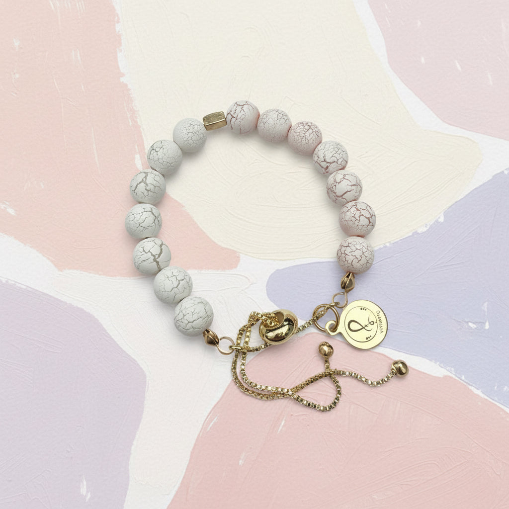 Soft Bloom — One of One Bracelet—Created by a young maker.