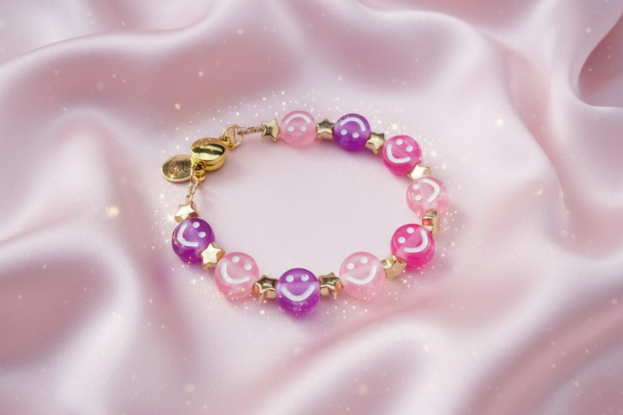 Pink Glow Dreams Bracelet 🌸✨