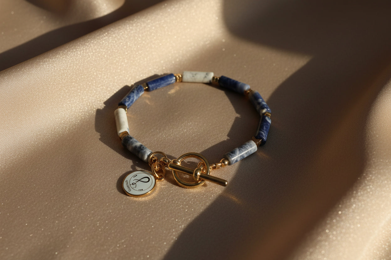 Pure Sodalite Bracelet – Calm & Clarity