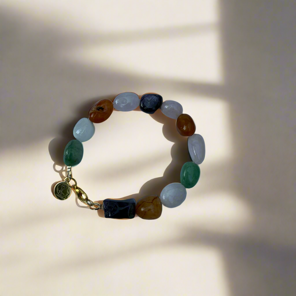 Natural Mixed Gemstone Bracelet