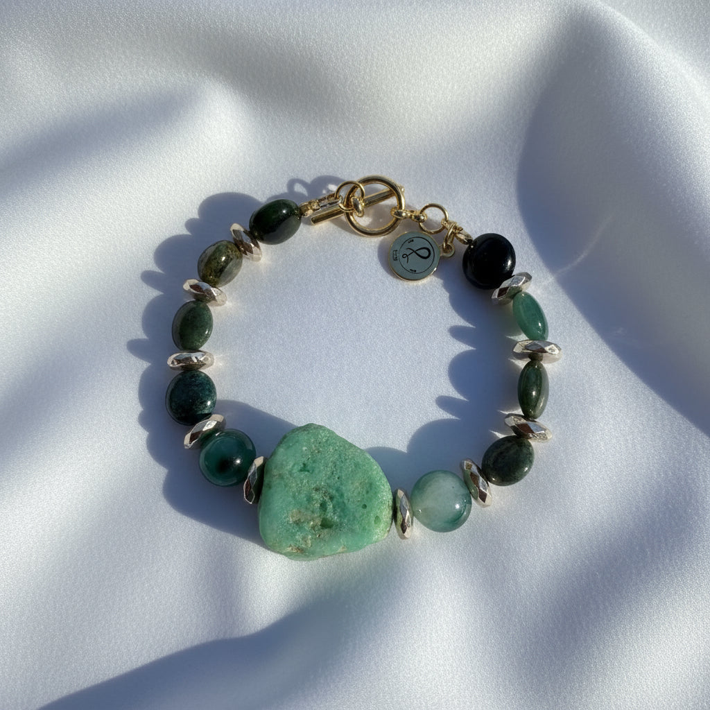 Verdant Heart Bracelet