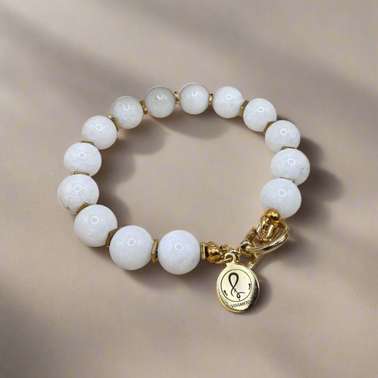 White Jade Bracelet – Clarity & Calm