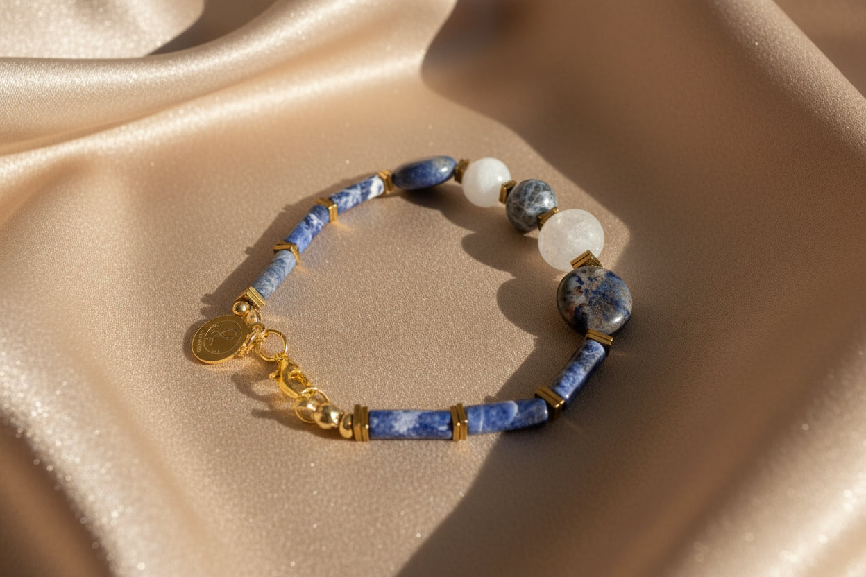Blue Balance Bracelet – Calm & Clarity