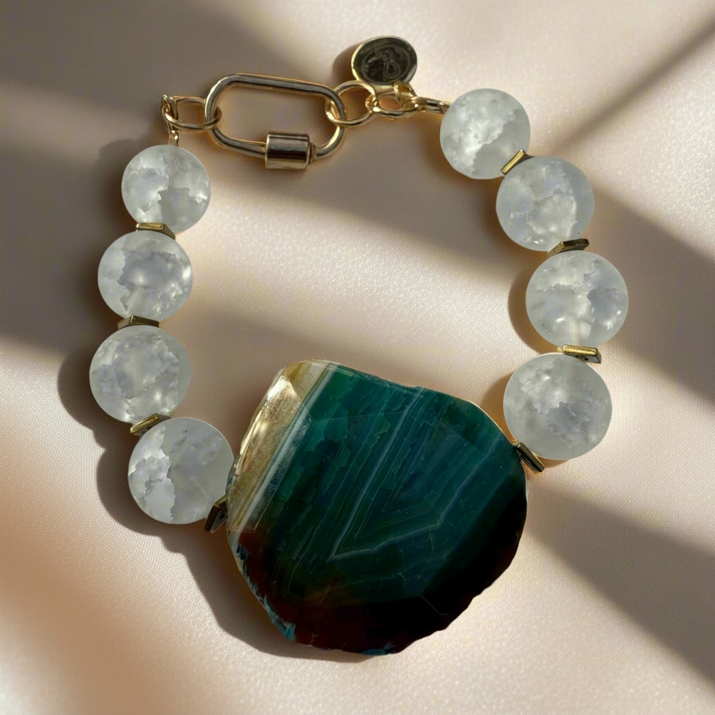 Emerald Echo Bracelet