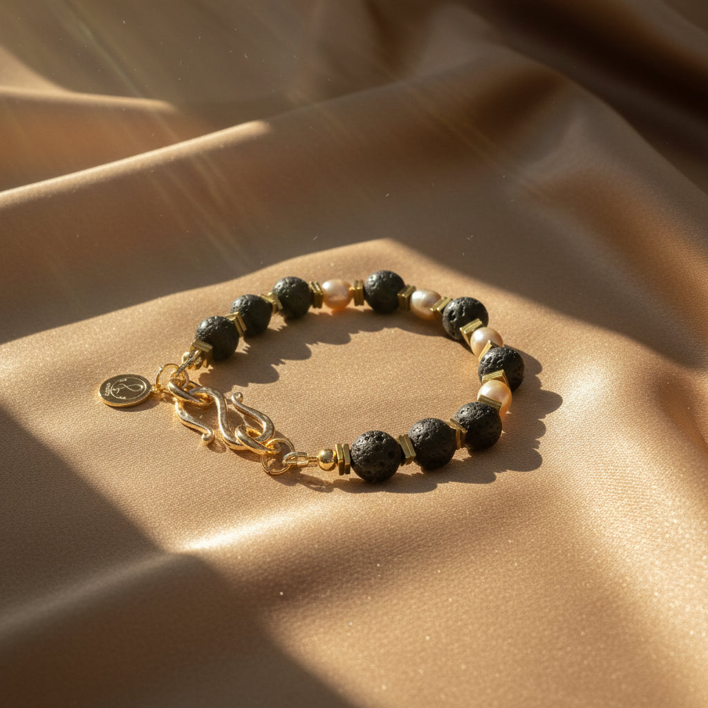 Eclipse Pearls II  Bracelet