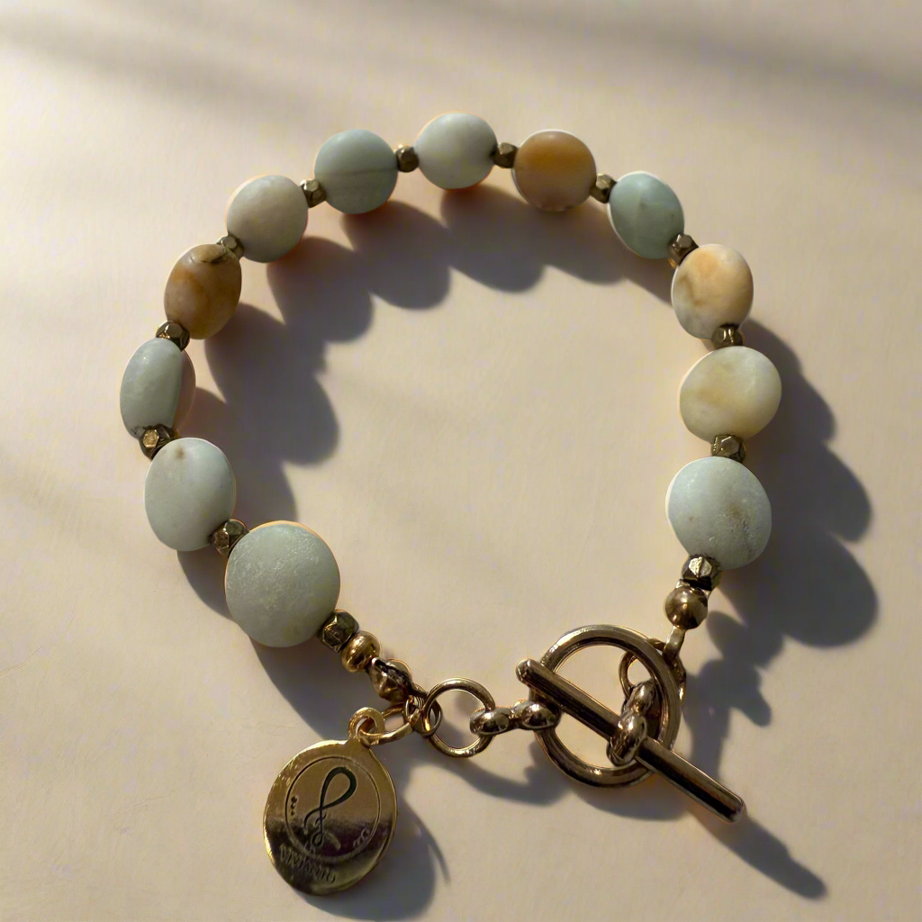 Serenity in Stone - Calcite Gemstones Bracelet