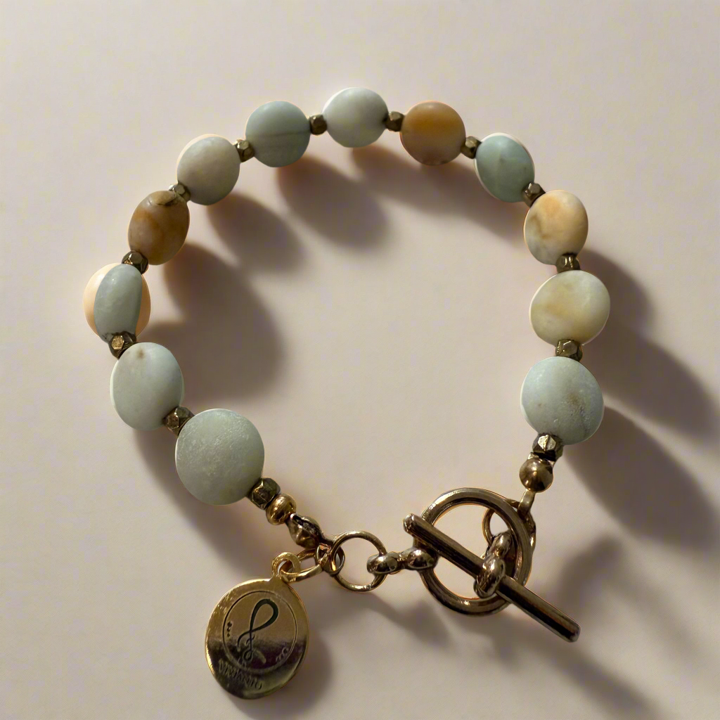 Serenity in Stone - Calcite Gemstones Bracelet