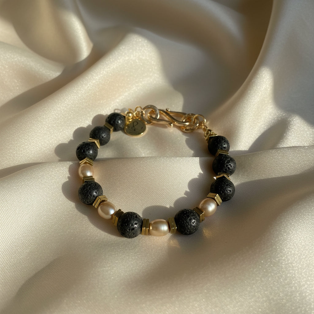 Eclipse Pearls II  Bracelet