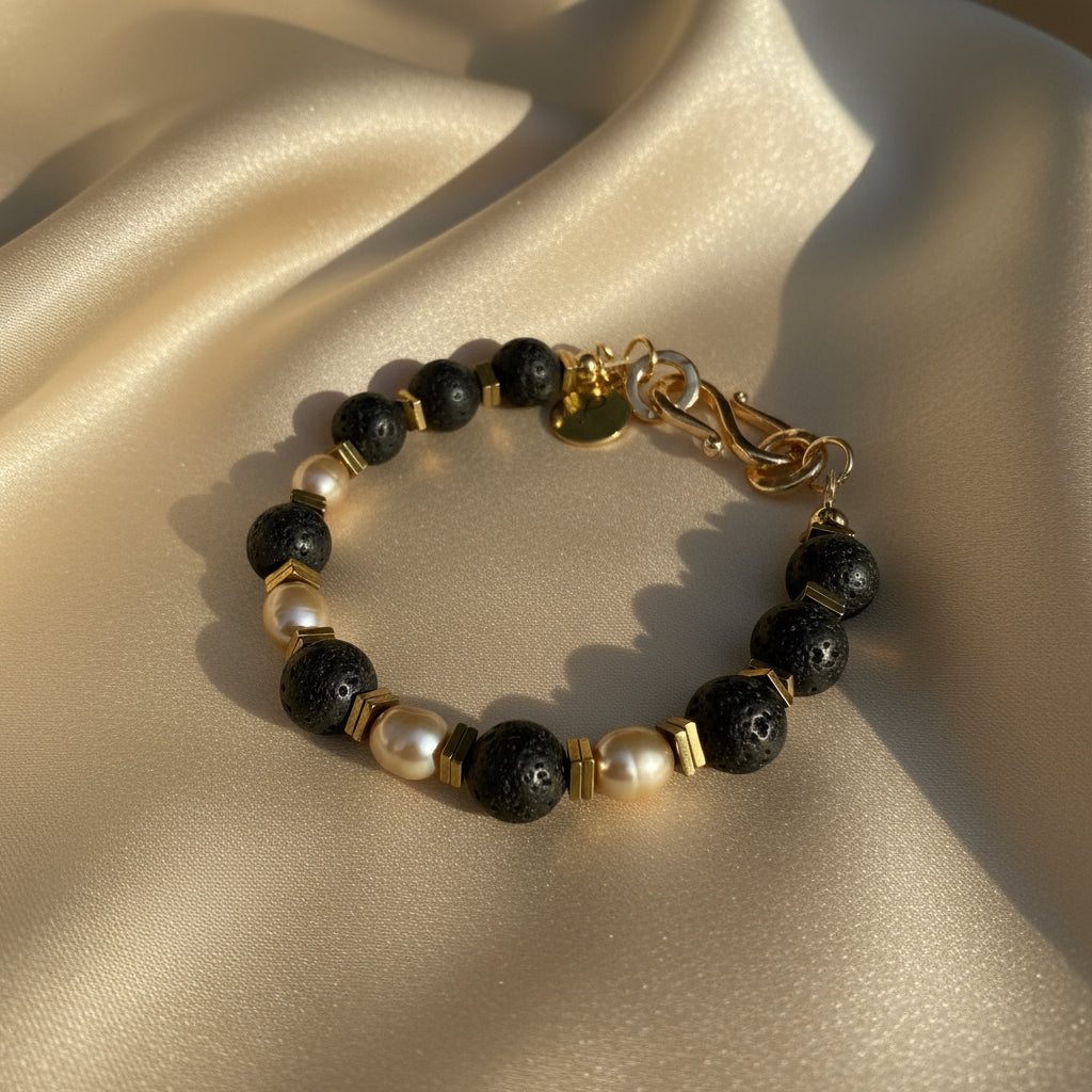 Eclipse Pearls II  Bracelet
