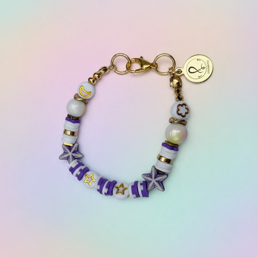 Antonia by Vivianto — “Lavender Sky” Bracelet