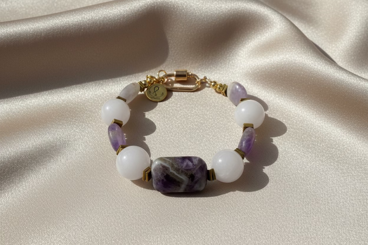 Amethyst Harmony Bracelet – Calm & Balance