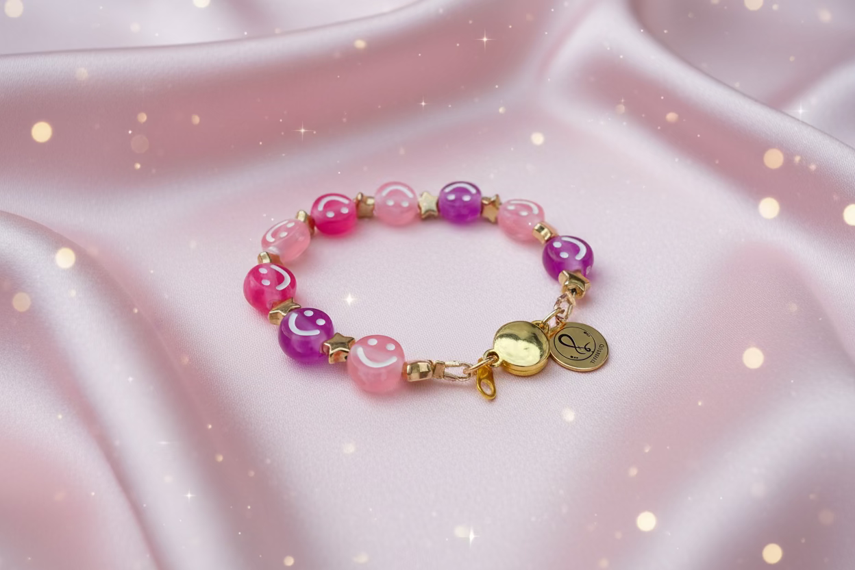 Pink Glow Dreams Bracelet 🌸✨