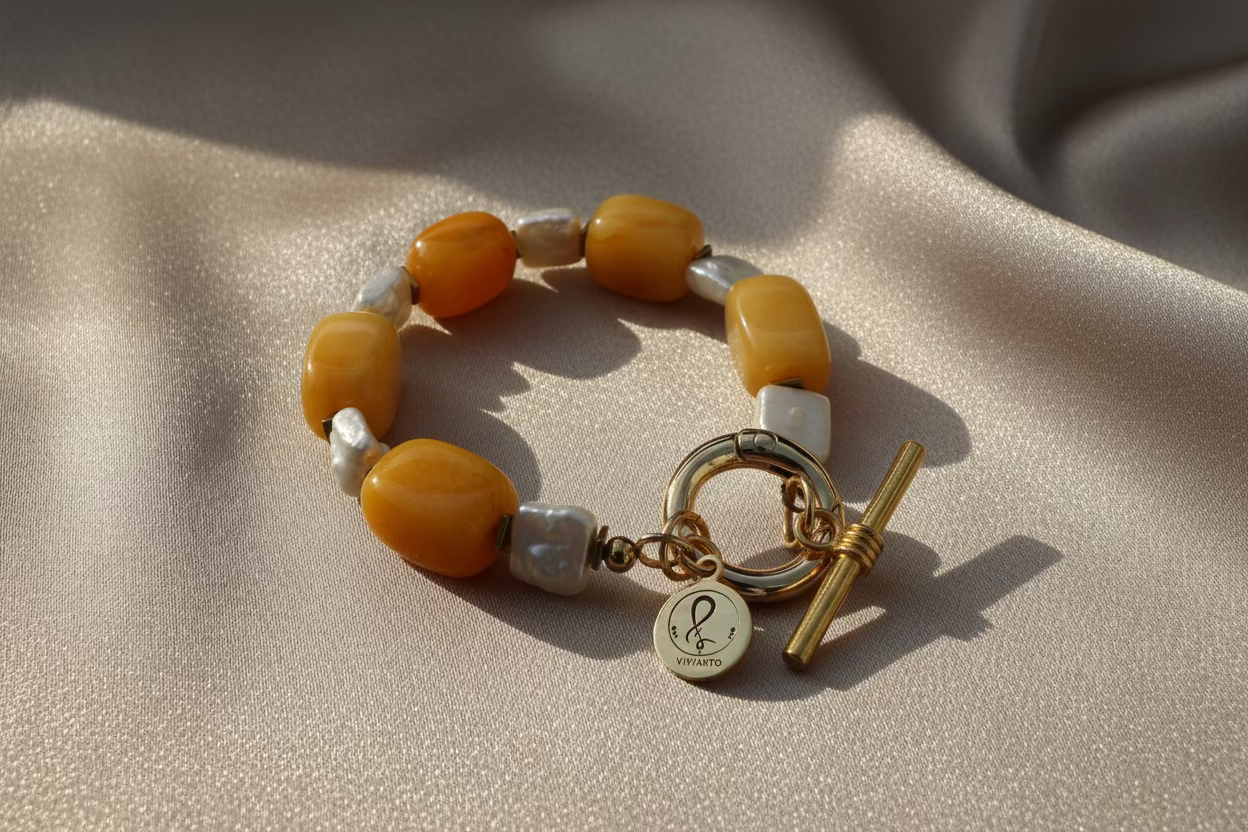 Golden Quiet — One of One Bracelet