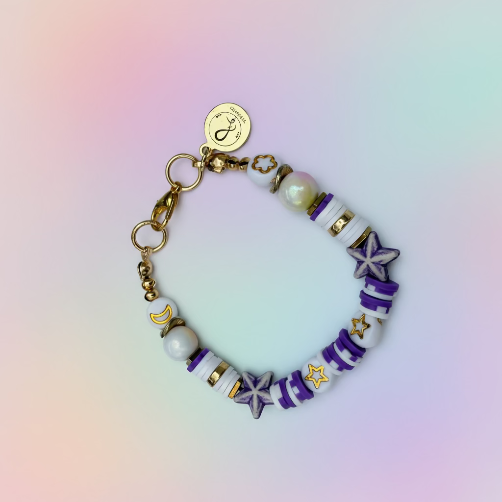 Antonia by Vivianto — “Lavender Sky” Bracelet