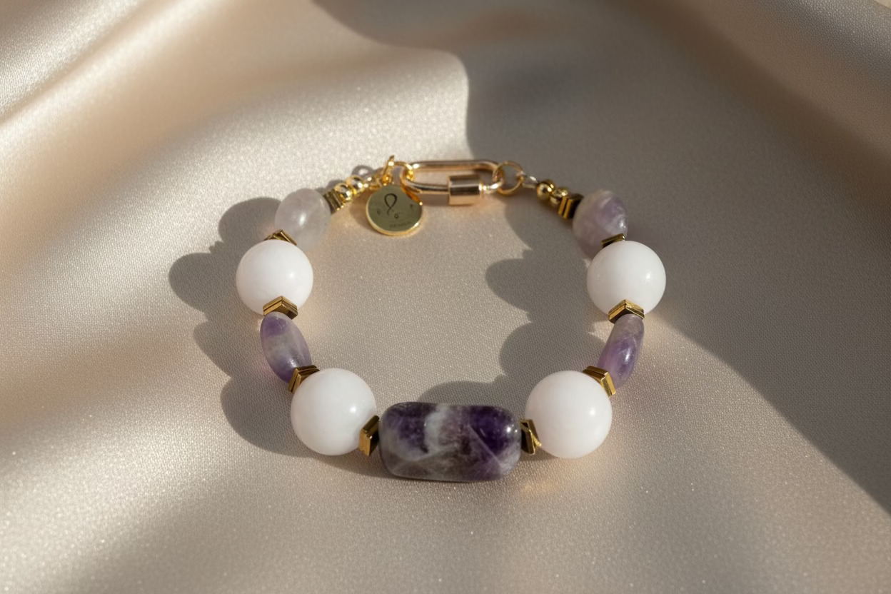Amethyst Harmony Bracelet – Calm & Balance