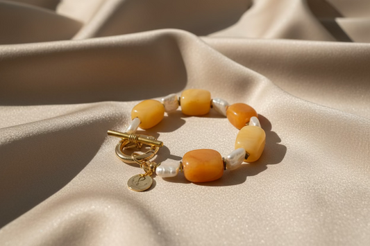 Golden Quiet — One of One Bracelet
