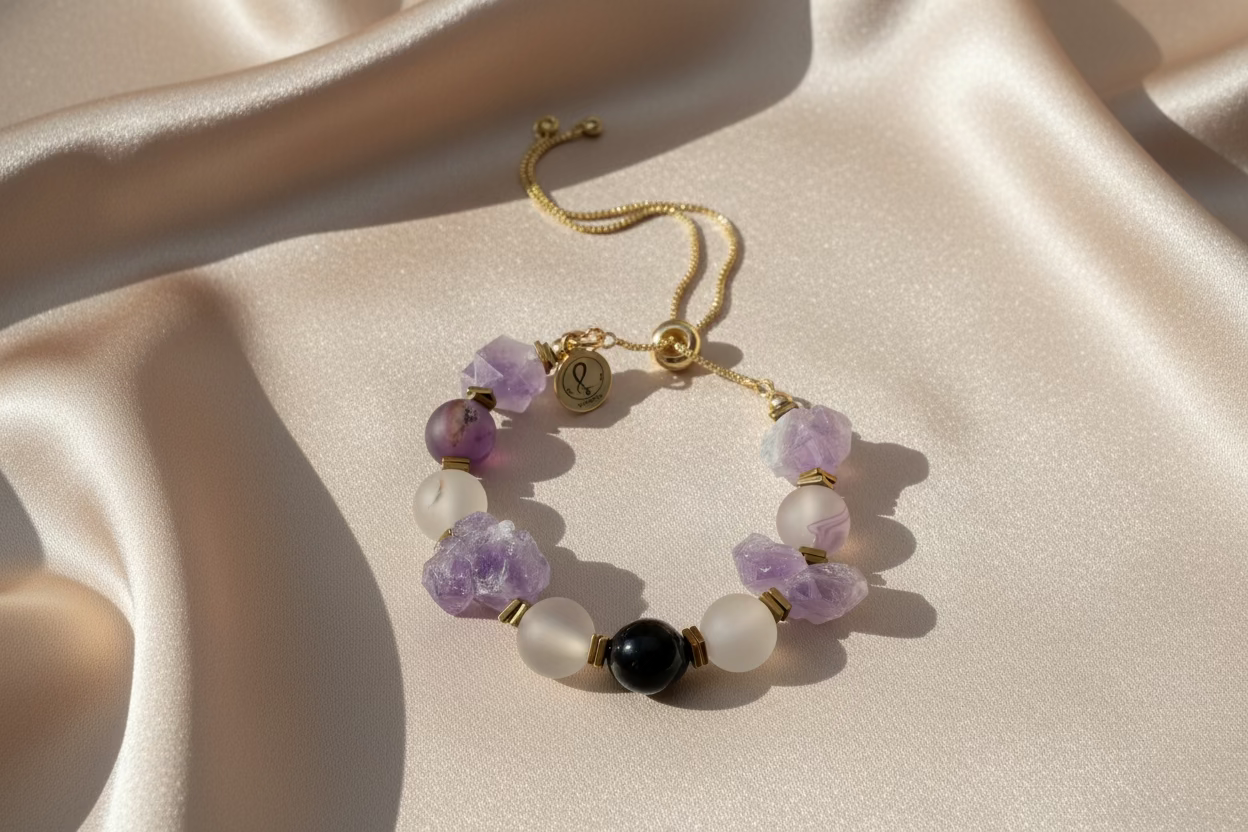 Amethyst Balance Bracelet – Calm & Protection