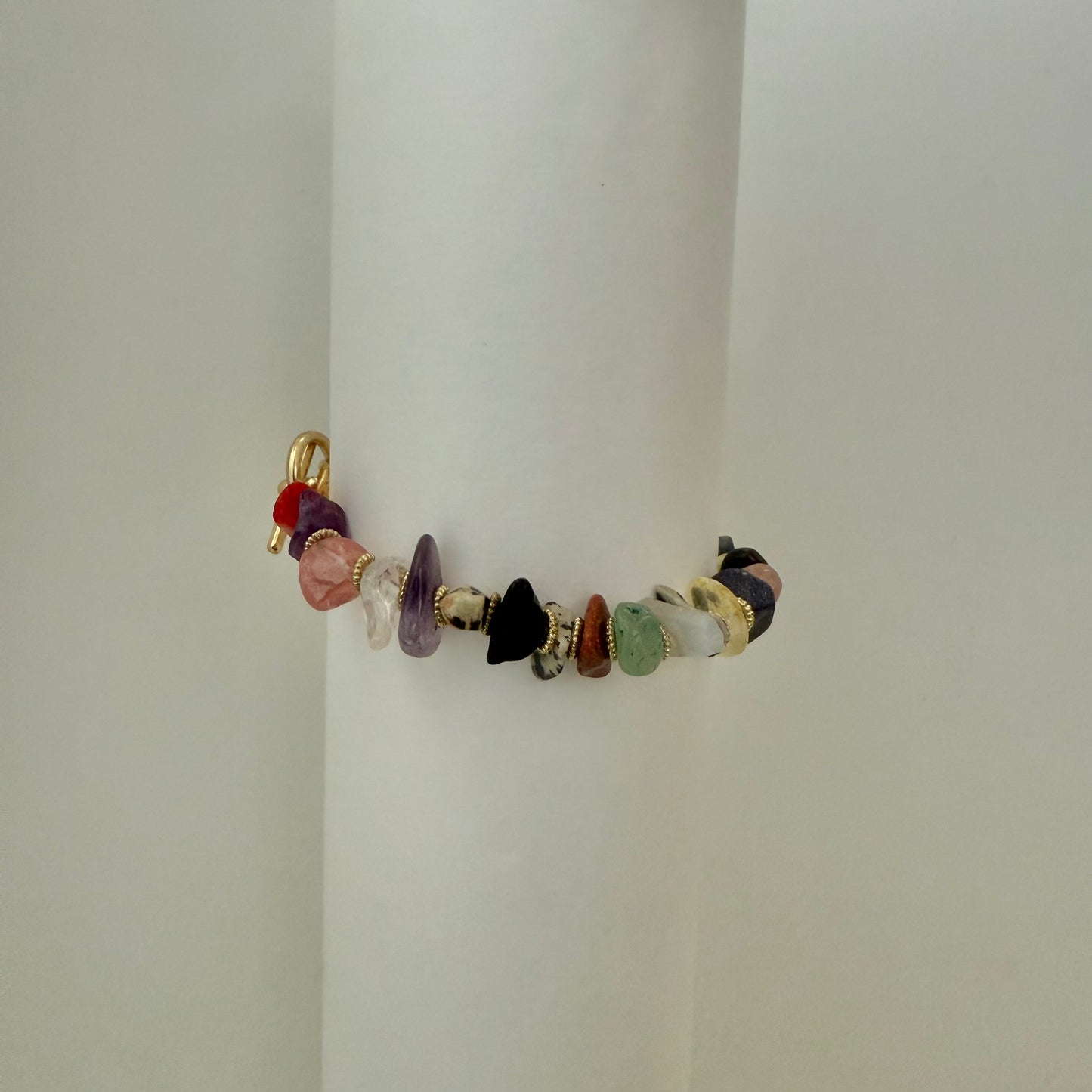 Chakra Harmony Bracelet – Mixed Natural Gemstones