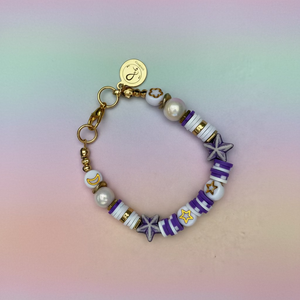Antonia by Vivianto — “Lavender Sky” Bracelet