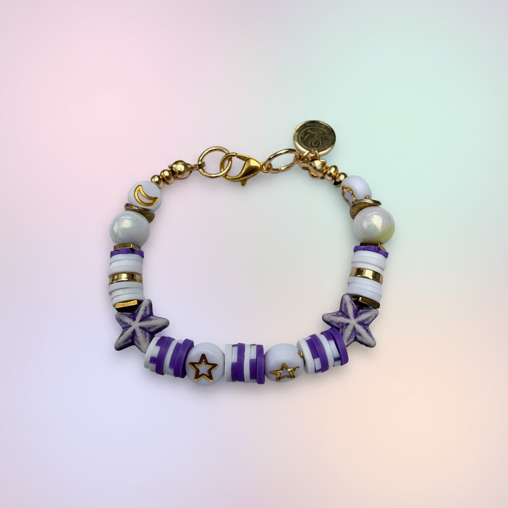 Antonia by Vivianto — “Lavender Sky” Bracelet