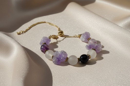 Amethyst Balance Bracelet – Calm & Protection