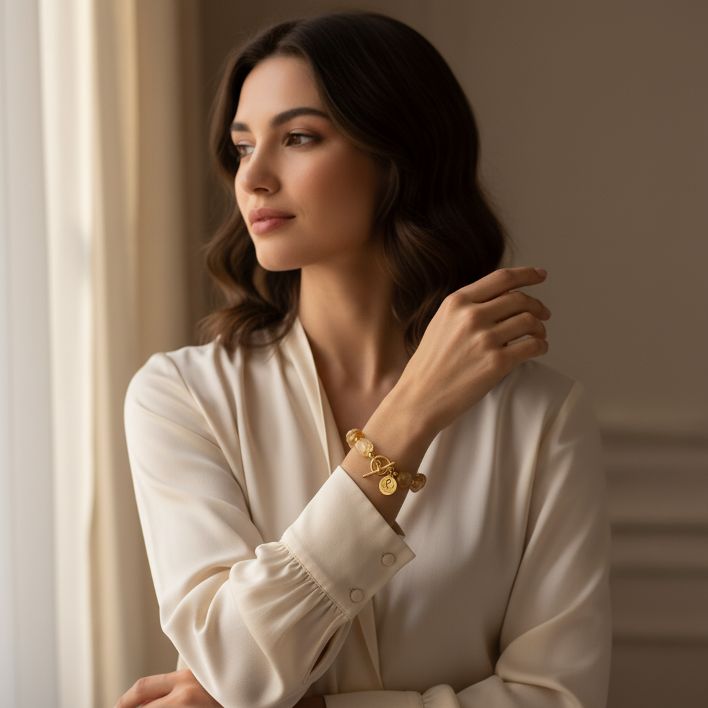Gold Sun Bracelet
