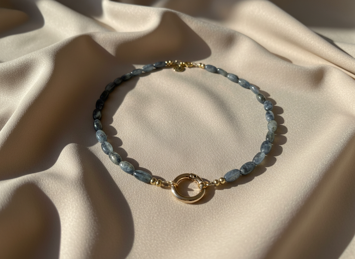 Quiet Depth Necklace – Sodalite