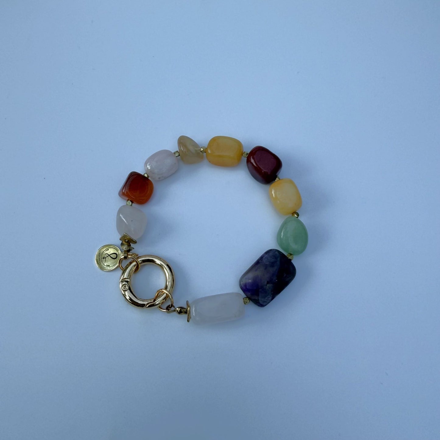 Color Harmony Gemstone Bracelet