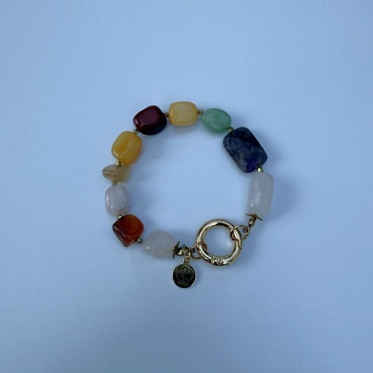Color Harmony Gemstone Bracelet