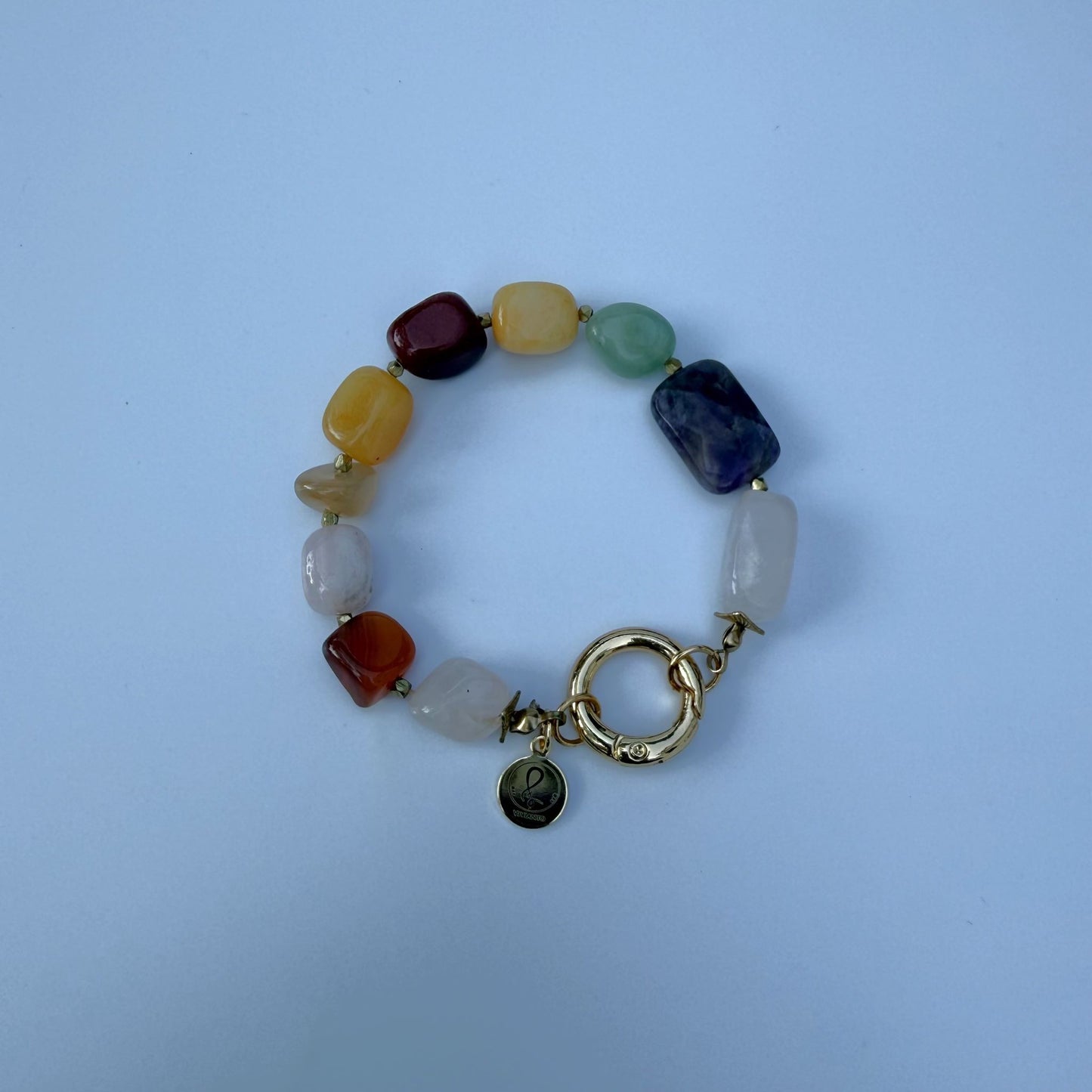 Color Harmony Gemstone Bracelet